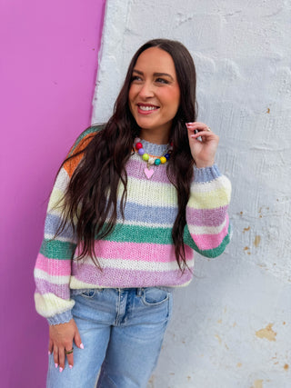 Pastel Hues Sweater