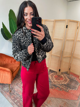 Paloma Leopard Jacket