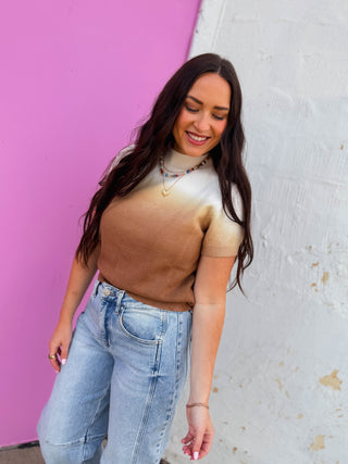 Shana Ombre Knit Top
