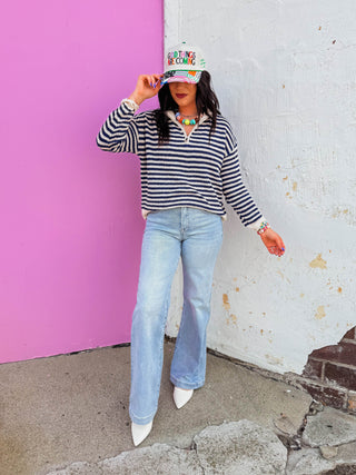 Tristen Striped Sweater