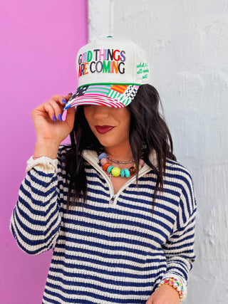 Good Things Are Coming Trucker Hat
