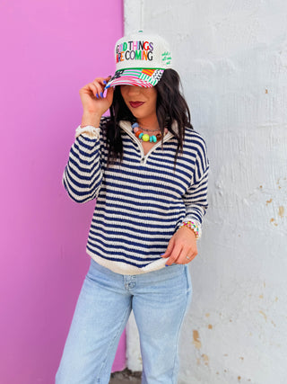 Tristen Striped Sweater