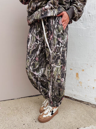 Elevated Essential Joggers-Olive Camo