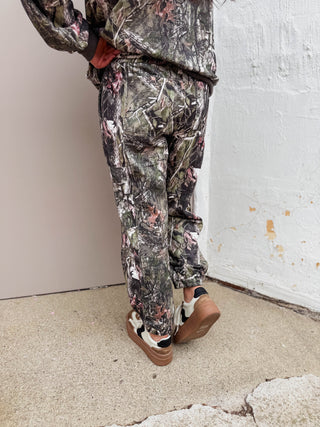 Elevated Essential Joggers-Olive Camo