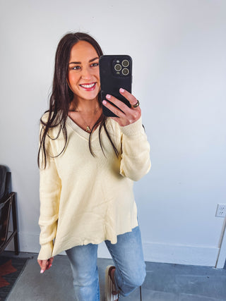 Mallory Waffle Knit Sweater