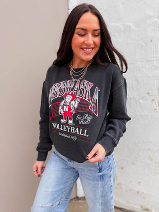 Nebraska Williams Volleyball Comfort Crew