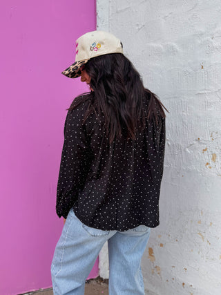 Mila Polka Dot Top