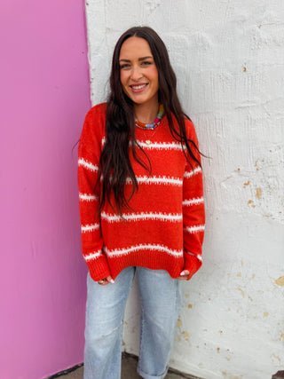 Nicole Striped Sweater