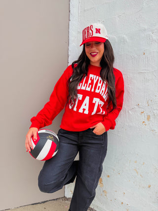 Volleyball State Crewneck
