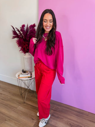 On Trend Barrel Pants