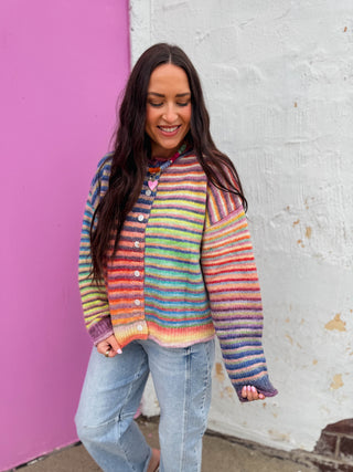 Rainbow Rush Cardigan