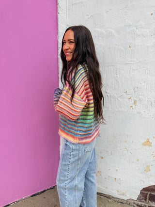 Rainbow Rush Cardigan