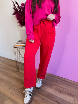 On Trend Barrel Pants