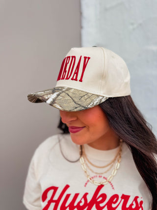 Gameday Vintage Trucker Hat-Camo