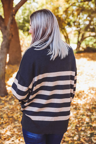 Dacey Striped Sweater