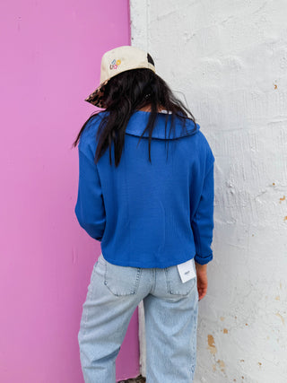 Lucy Waffle Knit Top