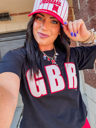 GBR Polka Dot Sewn Crop Tee