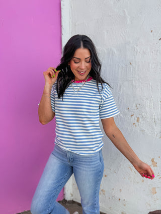 Tara Striped Tee