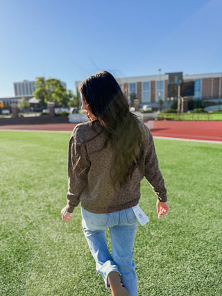 Nebraska Cornhuskers Leopard Crew