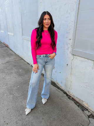 Avery High Rise 90's Wide Leg Denim