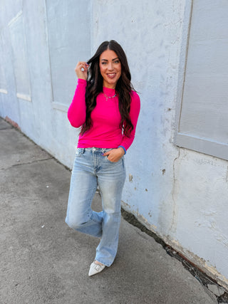 Avery High Rise 90's Wide Leg Denim