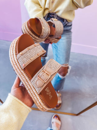 Willa Woven Platform Sandal