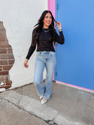 Everyday Essential Long Sleeve-Black