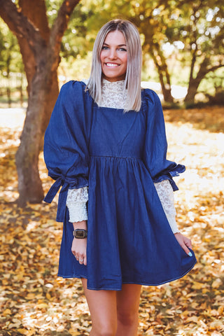 Cheyenne Denim Mini Dress