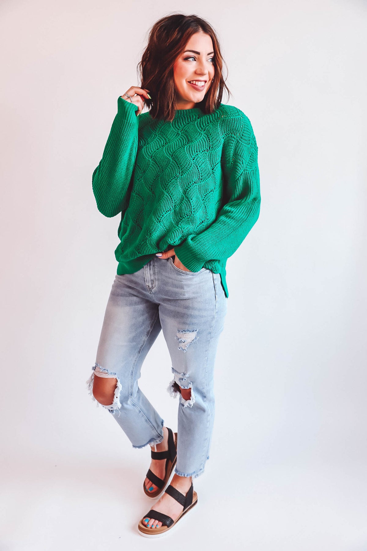 Jenny Sweater-Green