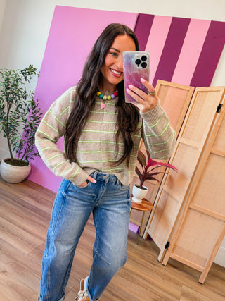 Georgie Striped Cardigan