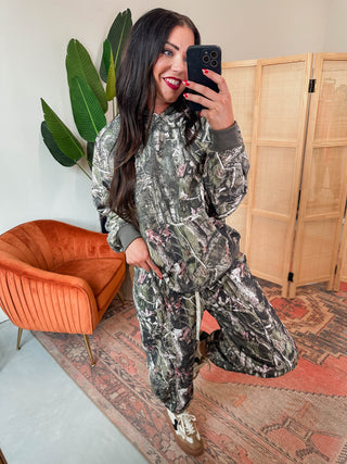 Elevated Essential Joggers-Olive Camo