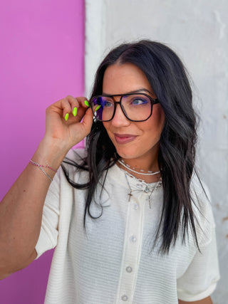 Billie Blue Light Glasses-Dark Tortoise - Freyrs