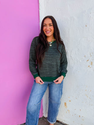 Steph Pullover-Hunter Green