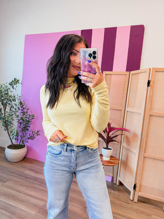 Zoe Striped Top-Daisy