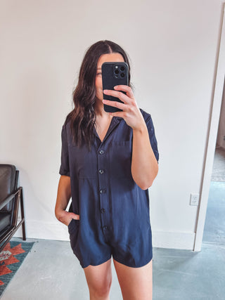 Dakota Romper-Black