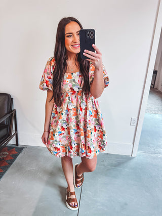 Kaylee Floral Mini Dress