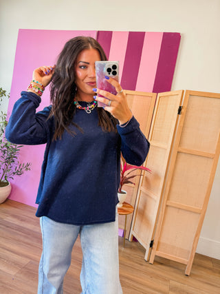 Archie Sweater-Navy