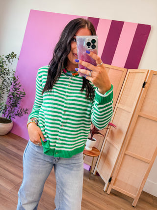 Scout Striped Cardigan