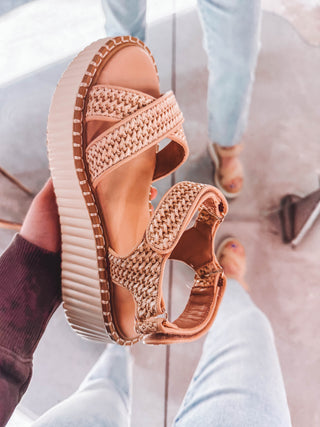 Total Catch Platform Sandal