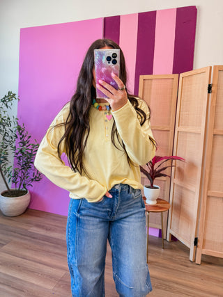 Erica Henley Sweater-Daisy