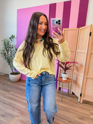 Erica Henley Sweater-Daisy