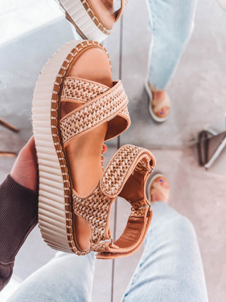 Total Catch Platform Sandal