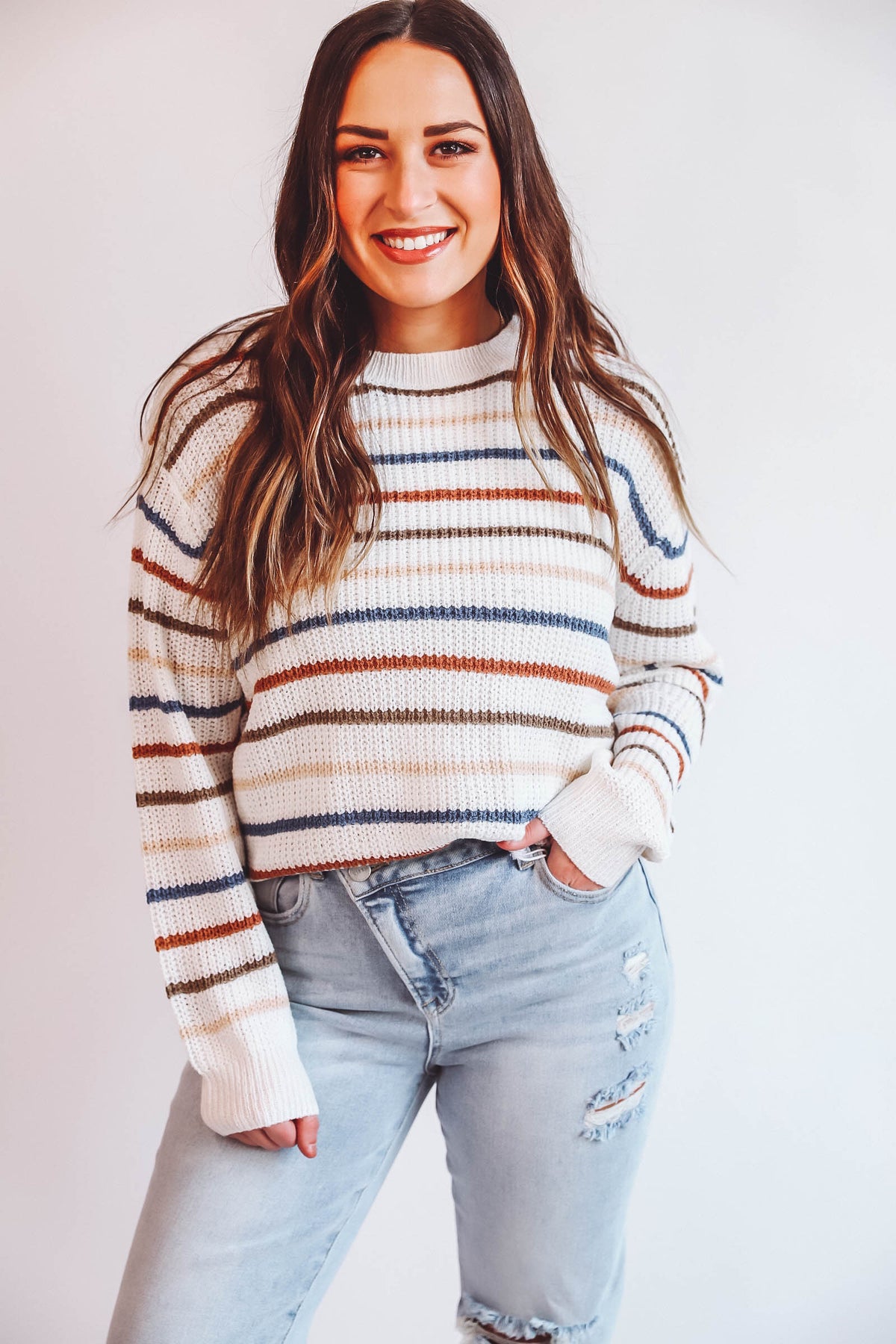 Abbi Striped Sweater