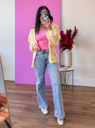 Parker High Rise Vintage Flare Denim