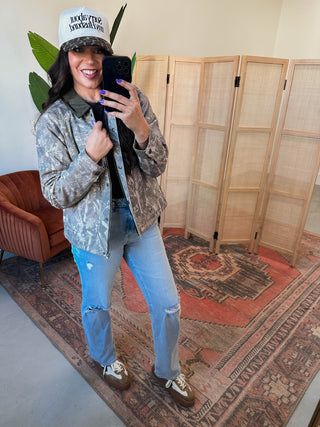 Emma High Rise Wide Straight Leg Denim