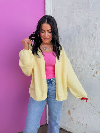 Sweet Sunshine Cardigan