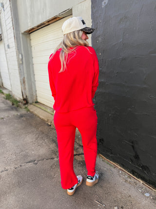 Olivia Lounge Set-Ruby