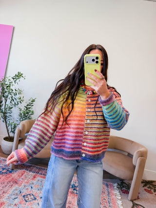 Rainbow Rush Cardigan