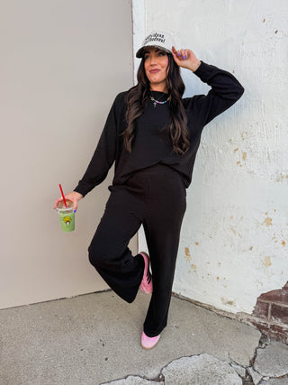 Olivia Lounge Set-Black