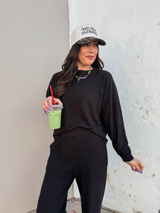 Olivia Lounge Set-Black